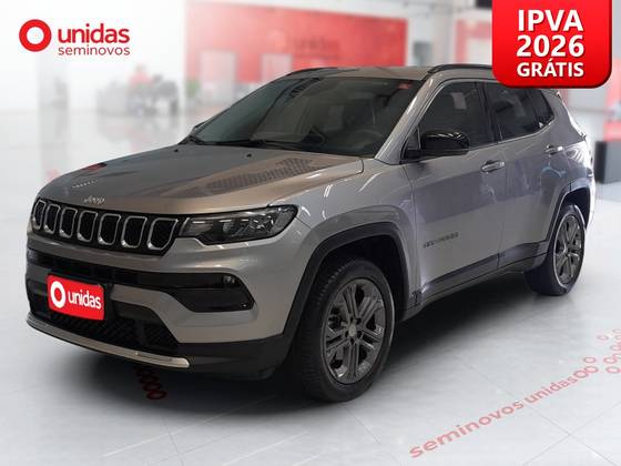 JEEP COMPASS 1.3 T270 TURBO FLEX LONGITUDE AT6